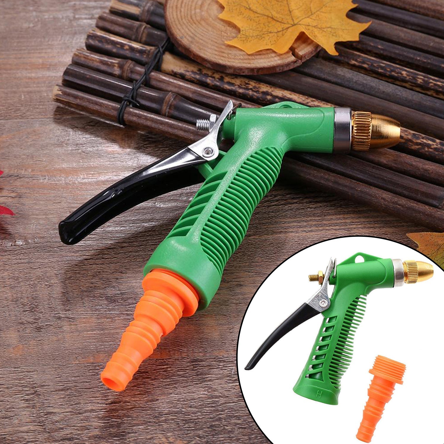0590L Spray Gun For Watering And Sprinkling Purposes Over Plants And Trees In Parks And Types Of Garden Places Etc. DeoDap 0590L Spray Gun For Watering And Sprinkling Purposes Over Plants And Trees In Parks And Types Of Garden Places Etc. DeoDap